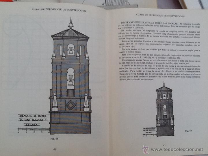 Libros de segunda mano: Lote de 4 libros de delineante de construccion - Foto 3