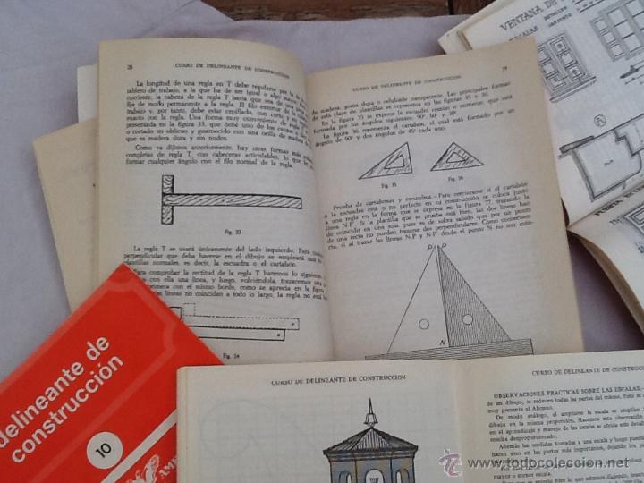 Libros de segunda mano: Lote de 4 libros de delineante de construccion - Foto 5