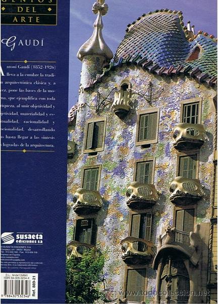 Libros de segunda mano: GENIOS DEL ARTE: GAUD&Iacute; - Foto 2