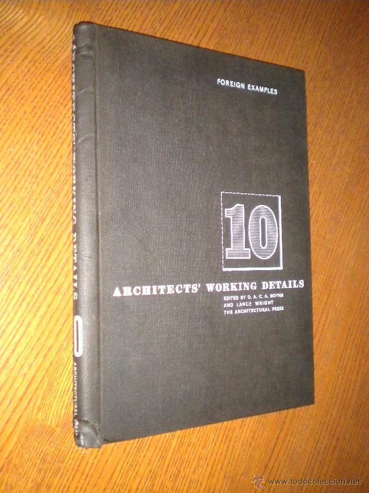 Libros de segunda mano: Architects Working Details. numero 10 - Foto 1