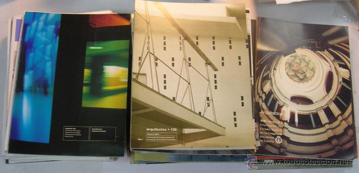 Libros de segunda mano: LOTE 41 REVISTAS ARQUITECTOS DEL COLEGIO OFICIAL ARQUITECTOS ESPA&Ntilde;A. VER DETALLES