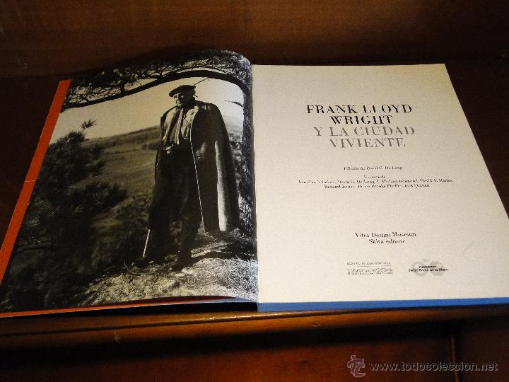 Libros de segunda mano: Frank Lloyd Wright Y La Ciudad Viviente .--VV.AA - Foto 2