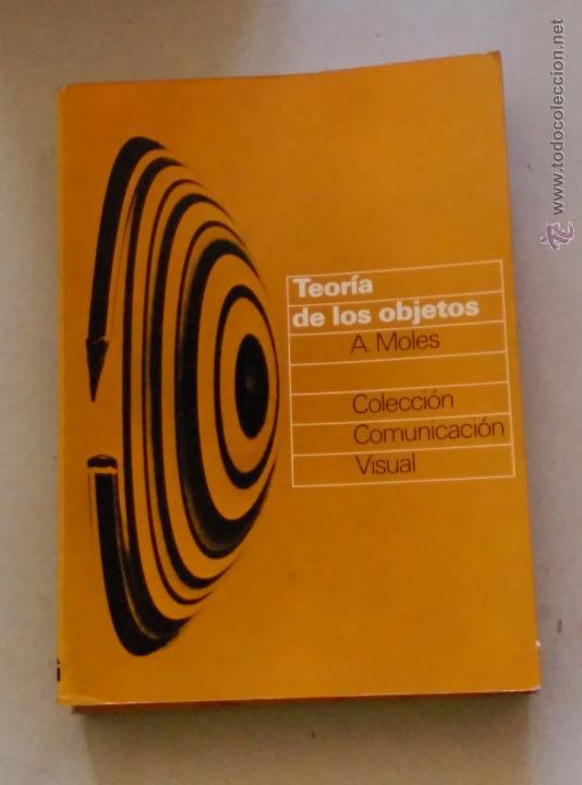 Libros de segunda mano: TEORIA DE LOS OBJETOS. A MOLES - Foto 1