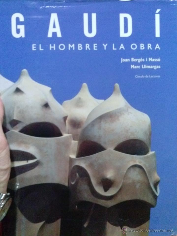 Libros de segunda mano: GAUDI EL HOMBRE Y LA OBRA  @ - Foto 1