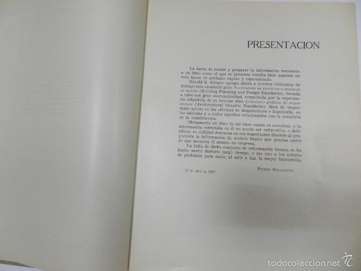 Libros de segunda mano: PLANEACION DE EDIFICIOS Y MODELOS DE DISE&Ntilde;O SLEEPER , HAROLD R. 1966 ARQUITECTURA - Foto 4