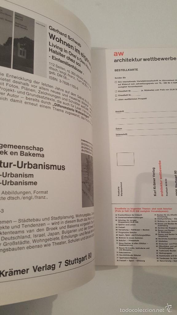 Libros de segunda mano: ARCHITEKTUR WETTBEWERBE - Foto 2