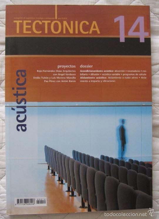 Libros de segunda mano: Revista TECT&Oacute;NICA n&ordm; 14 / ac&uacute;stica - Foto 1