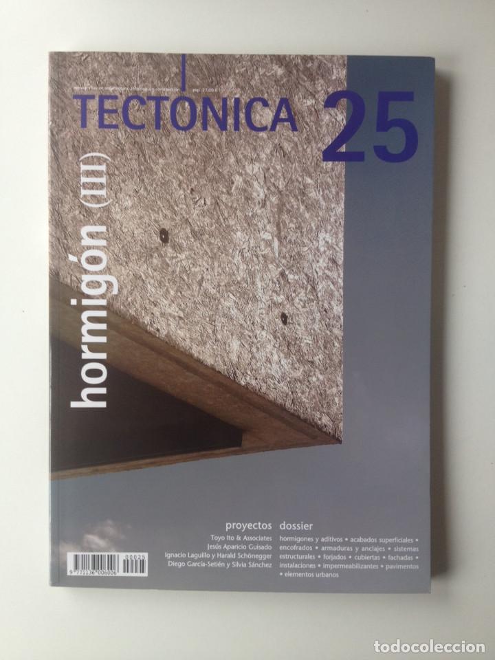 Libros de segunda mano: TECTONICA N&ordm; 25 - HORMIGON III - Foto 1