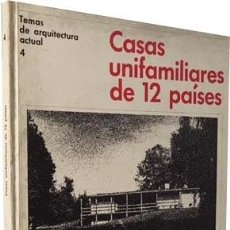 Libros de segunda mano: PETERS : CASAS UNIFAMILIARES DE 12 PAISES. (INCLUYE ESPAÑA: CORRALES Y MOLEZÚN; BONET BERTRÁN; ETC.. Lote 63702175