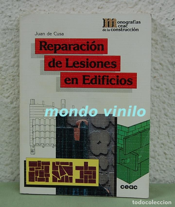 Libros de segunda mano: Reparaci&oacute;n de lesiones en edificios. Juan de Cusa - Foto 1