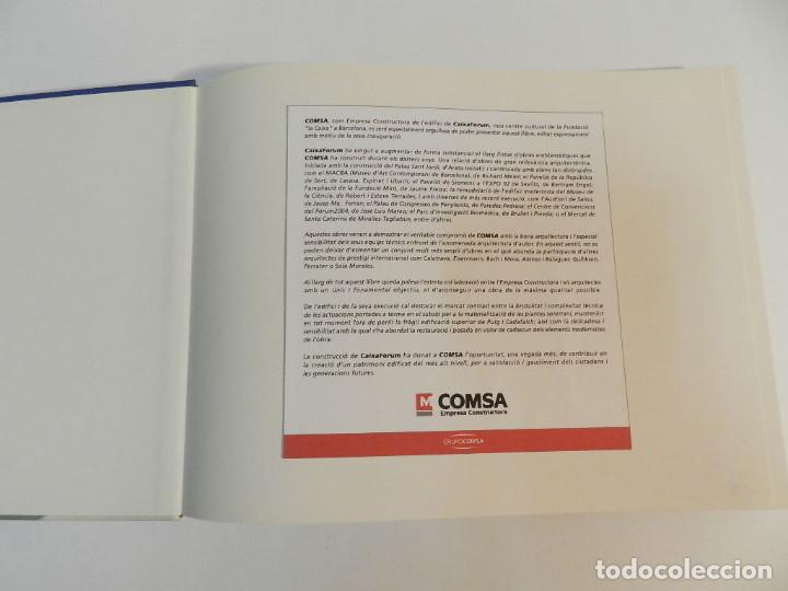 Libros de segunda mano: LIBRO CAT&Aacute;LOGO CAIXAFORUM CAIXA FORUM CONSTRUCTORA COMSA ARQUITECTURA DISE&Ntilde;O - Foto 2