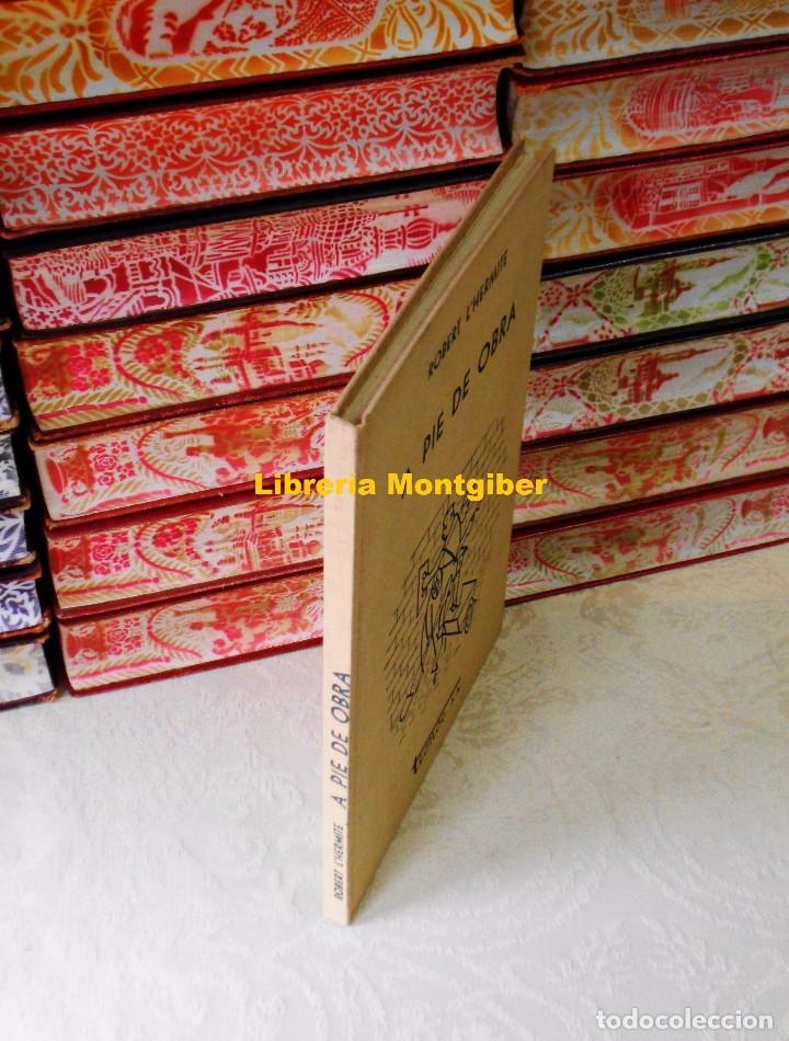 Libros de segunda mano: A PIE DE OBRA . Autor : LHermite, Robert - Foto 2