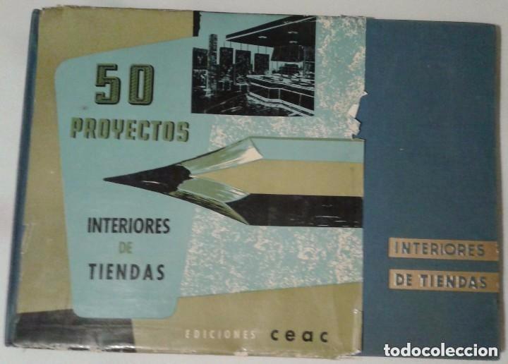 Libros de segunda mano: 50 Proyectos Interiores de Tiendas CEAC - Foto 1