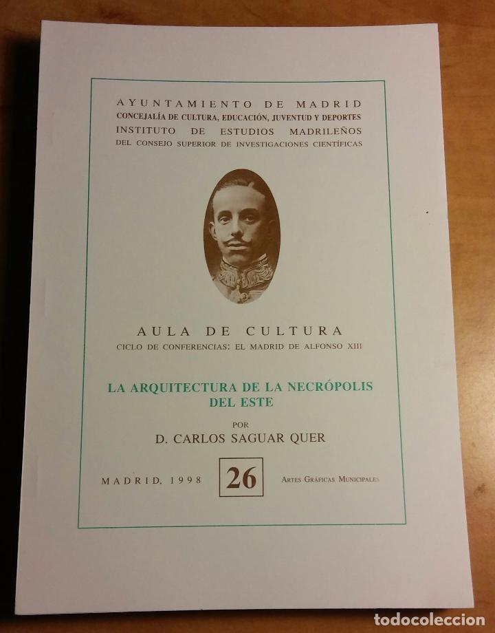 Libros de segunda mano: La arquitectura de la Necr&oacute;polis del Este /// Saguar Quer, Carlos - Foto 1