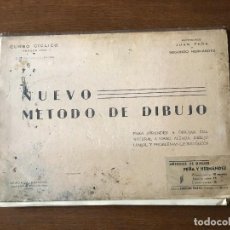 Libros de segunda mano: NUEVO MÉTODO DE DIBUJO - CURSO CICLICO 3º AÑO 1934 + REGALO. Lote 95894319
