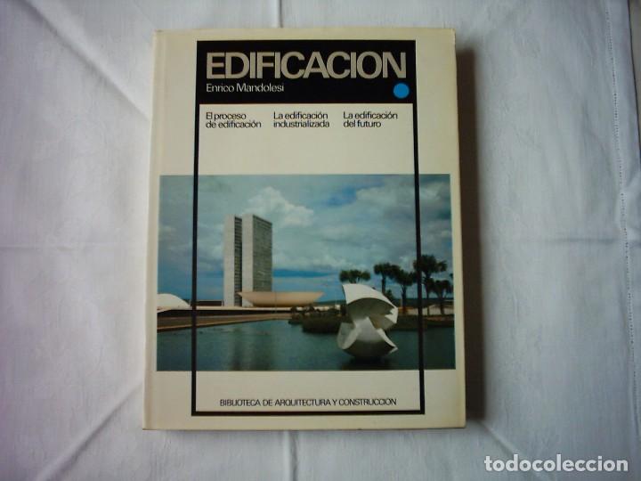 Libros de segunda mano: ENRICO MANDOLESI. EDIFICACI&Oacute;N. 1987. SEGUNDA EDICI&Oacute;N. - Foto 1