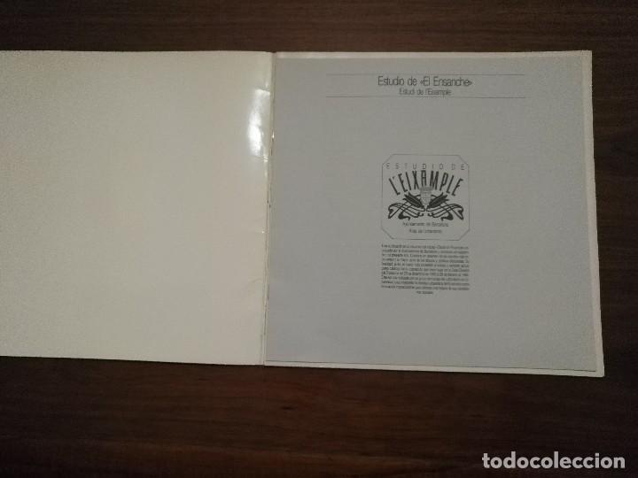 Libros de segunda mano: LIBRO ESTUDI DE LEIXAMPLE AJUNTAMENT DE BARCELONA 1983 - Foto 3