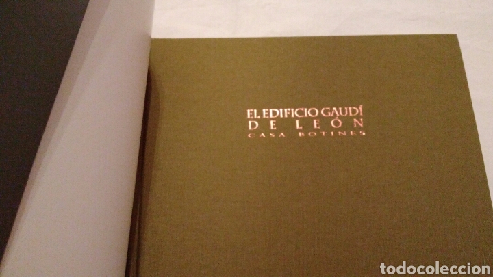 Libros de segunda mano: EL EDIFICIO GAUD&Iacute; DE LE&Oacute;N, CASA BOTINES - Foto 2