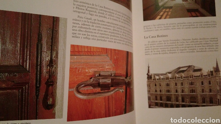 Libros de segunda mano: EL EDIFICIO GAUD&Iacute; DE LE&Oacute;N, CASA BOTINES - Foto 11