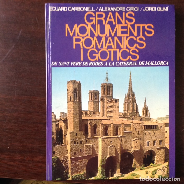Libros de segunda mano: Grans monuments romanics i gotics. Eduard Carbonell - Foto 1