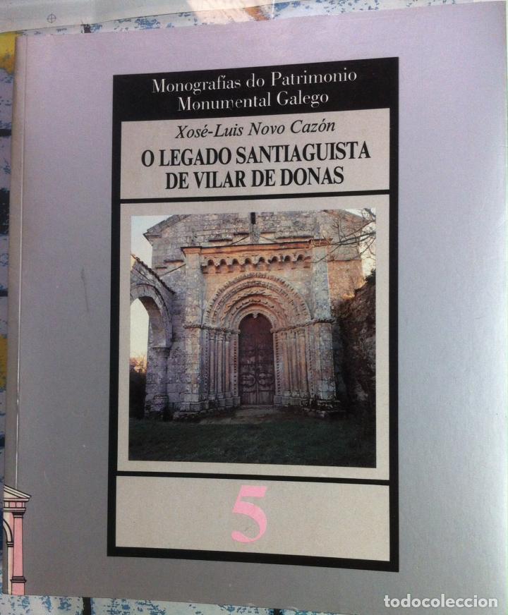 Libros de segunda mano: Novo Caz&oacute;n. O legado santiaguista de Vilar de Donas. 1988