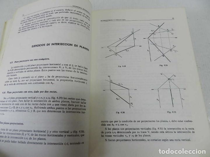 Libros de segunda mano: GEOMETR&Iacute;A DESCRIPTIVA DOSSAT 13 EDICION - Foto 6