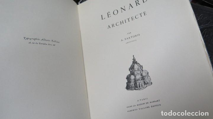 Libros de segunda mano: LEONARD. ARCHITECTE. A. SARTORIS - Foto 2