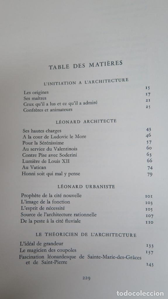 Libros de segunda mano: LEONARD. ARCHITECTE. A. SARTORIS - Foto 3