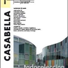 Libros de segunda mano: CASABELLA Nº 683 LXIV 2000 NOVEMBRE RIVISTA ARCHITETTURA - REVISTA ARQUITECTURA