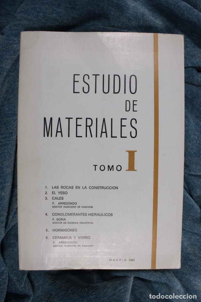 Libros de segunda mano: Estudio de materiales. Dos tomos. 1983 - Foto 2