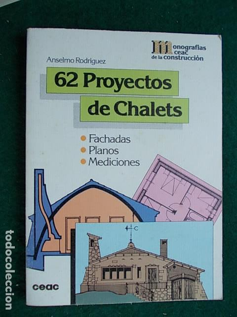 Libros de segunda mano: 62 proyectos de Chalets Ceac - Foto 1
