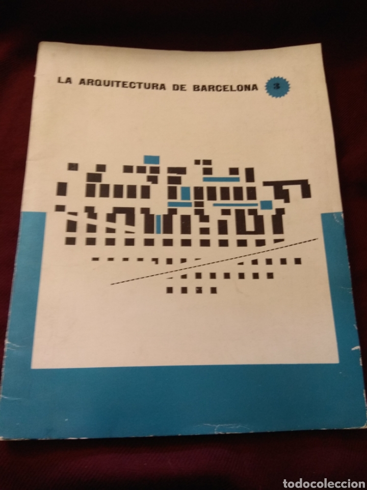Second hand books: La arquitectura de Barcelona 3 (con plano desplegable y fotos)