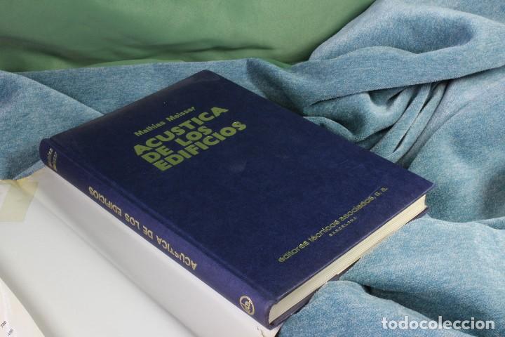 Libros de segunda mano: Libro Ac&uacute;stica de los edificios. Mathias Meisser 1&ordm; Ed. 1973 - Foto 3