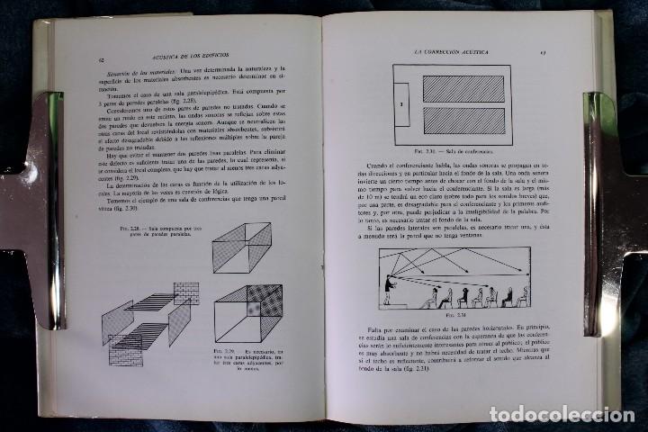 Libros de segunda mano: Libro Ac&uacute;stica de los edificios. Mathias Meisser 1&ordm; Ed. 1973 - Foto 6