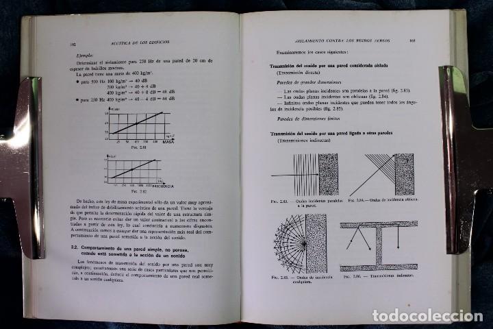 Libros de segunda mano: Libro Ac&uacute;stica de los edificios. Mathias Meisser 1&ordm; Ed. 1973 - Foto 7