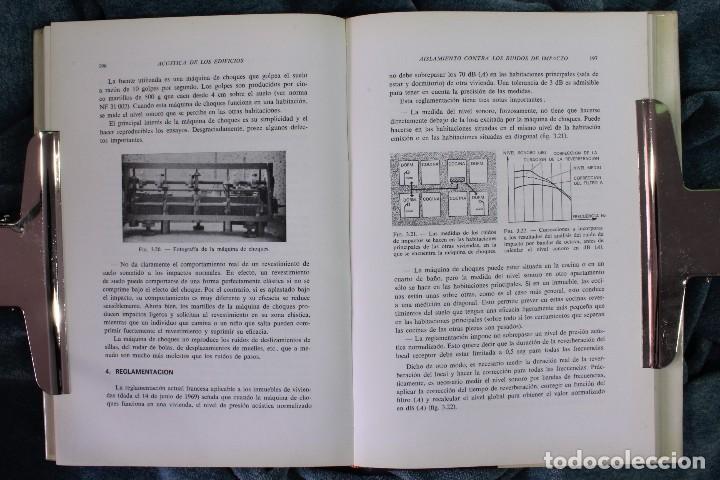 Libros de segunda mano: Libro Ac&uacute;stica de los edificios. Mathias Meisser 1&ordm; Ed. 1973 - Foto 9