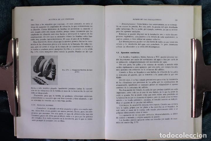 Libros de segunda mano: Libro Ac&uacute;stica de los edificios. Mathias Meisser 1&ordm; Ed. 1973 - Foto 10