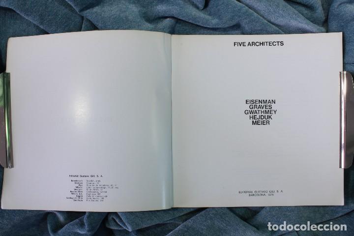 Libros de segunda mano: Libro Eisenman. Five Architects. 1975 - Foto 2