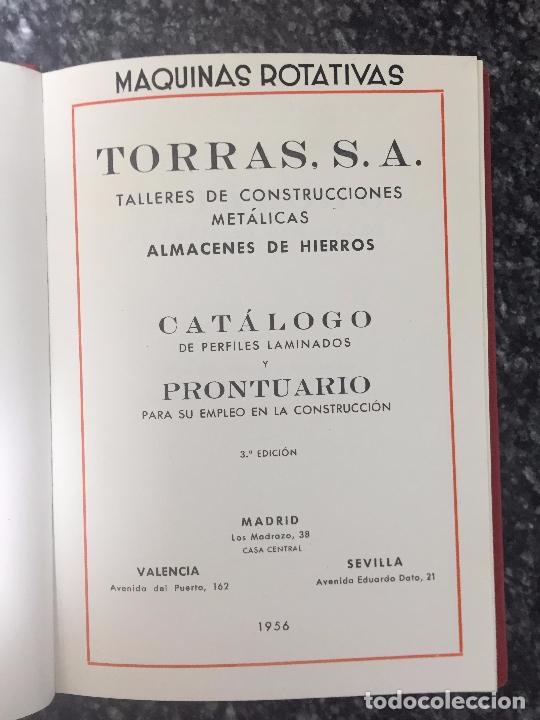 Libros de segunda mano: catalogo y prontuario torras - Foto 2