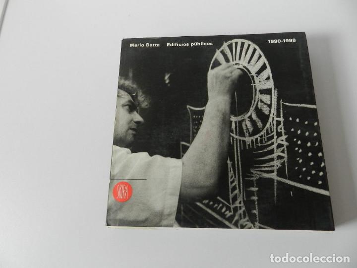 Libros de segunda mano: MARIO BOTTA- EDIFICIOS P&Uacute;BLICOS 1990-1998 - SKIRA EDITOR 1988 - Foto 1