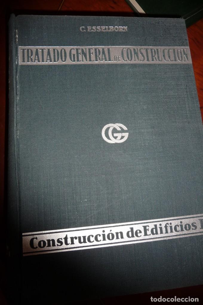 Libros de segunda mano: CONSTRUCCION DE EDIFICIOS II, TRATADO GENERAL DE CONSTRUCCION, ESSELBORN,1962.787PP.20X27, **157 - Foto 2