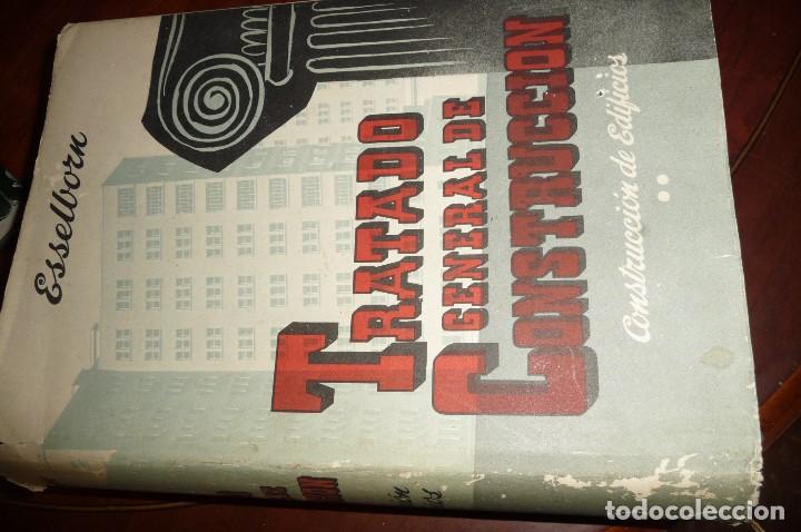 Libros de segunda mano: CONSTRUCCION DE EDIFICIOS II, TRATADO GENERAL DE CONSTRUCCION, ESSELBORN,1962.787PP.20X27, **157 - Foto 20