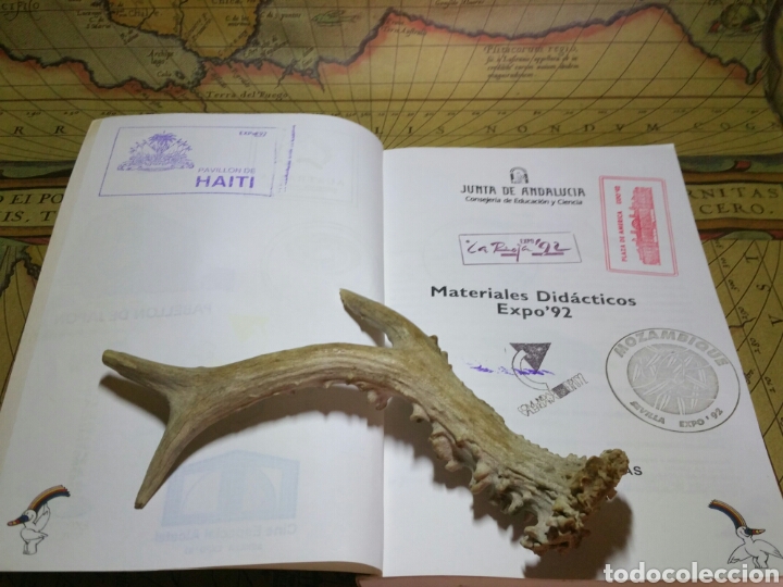 Libros de segunda mano: Expo 92. Libro de Materiales did&aacute;cticos de la expo 92 - Foto 3