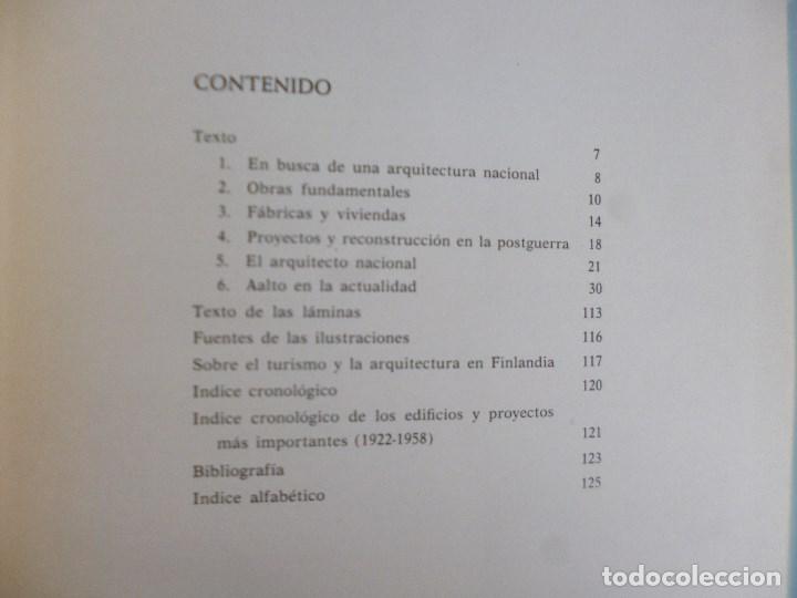 Libros de segunda mano: Alvar Aalto - Gutheim, Frederick - Foto 3