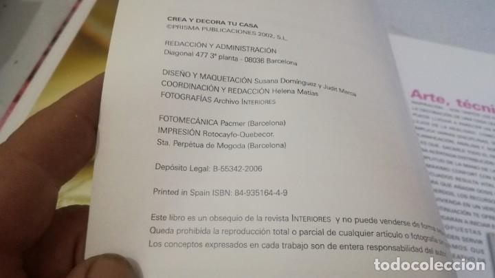 Libros de segunda mano: CREA Y DECORA TU CASA-INTERIORES-EDICIONES PRISMA - Foto 8