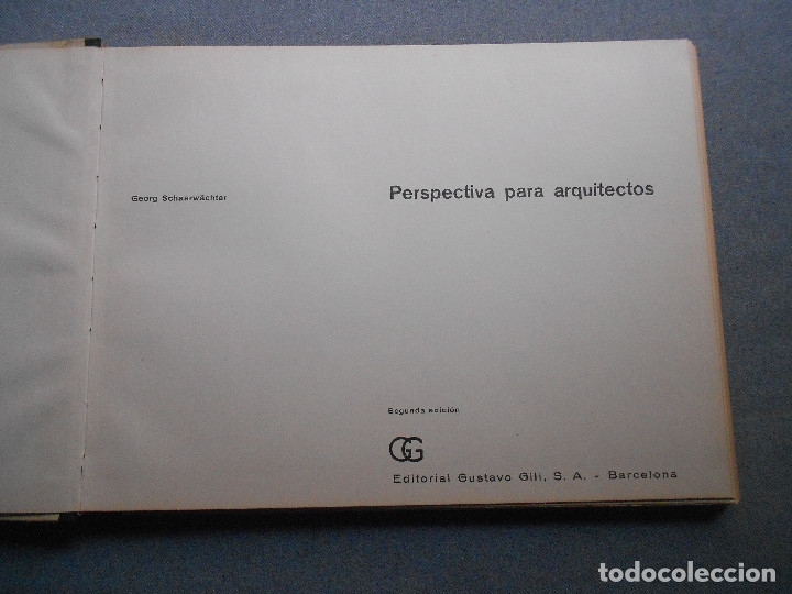 Libros de segunda mano: PERSPECTIVA PARA ARQUITECTOS. - Foto 2