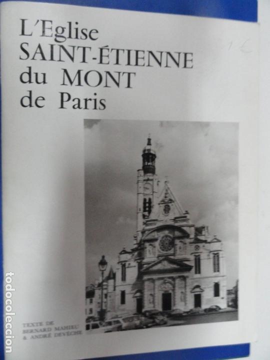 Libros de segunda mano: La Iglesia de San Etienne - L'Eglise Saint-&Eacute;tienne du Mont Paris - Bernard Mahieu Andre Deveche