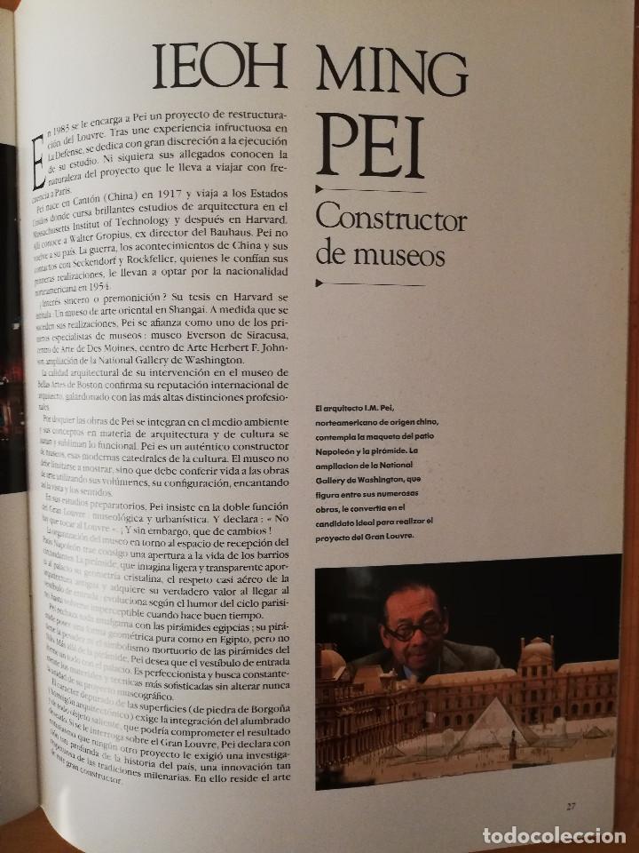 Libros de segunda mano: EL GRAN LOUVRE Y LA PIRAMIDE - Foto 8