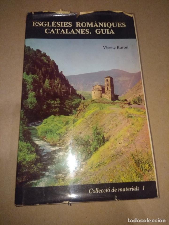 Libri di seconda mano: LLIBRE ESGLESIES ROM&Agrave;NIQUES CATALANES, GUIA ( TAPA DURA, 420 PAGINES, EDITAT EL 1980 )