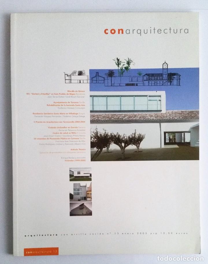 Livres d'occasion: REVISTA CON ARQUITECTURA 13 : MURALLA DE GIRONA - REHABILITACION HACIENDA SANTA ANA